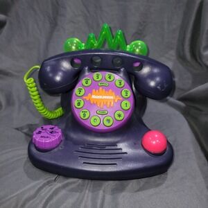 Vintage 1997 Nickolodeon Talk Blaster Phone From Japan used